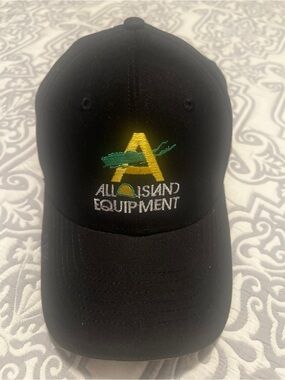 All Island Equipment 50th Anniversary Baseball Cap Kobelco Heavy Machinery Adjus